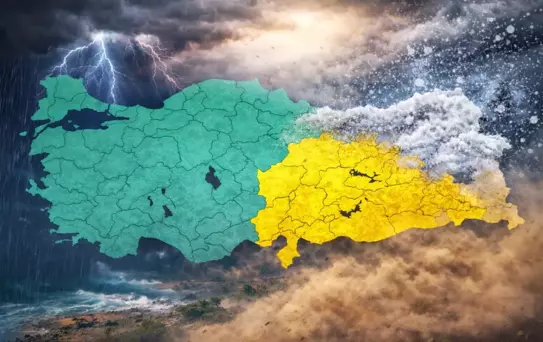 Meteoroloji alarm verdi! 19 il için sarı kodlu kritik uyarı