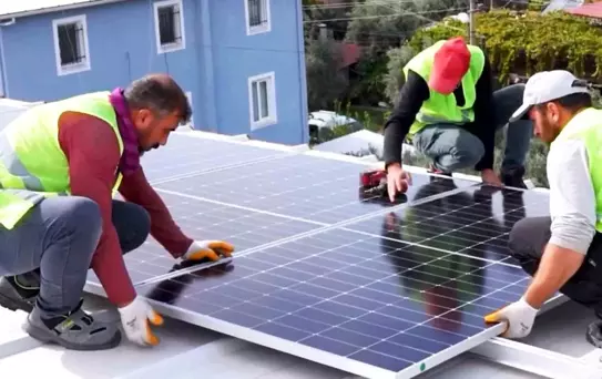 Muğla Büyükşehir, GES'lerden 17 milyon kW elektrik üretti