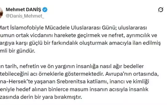 İslamofobi ile Mücadele Vurgusu