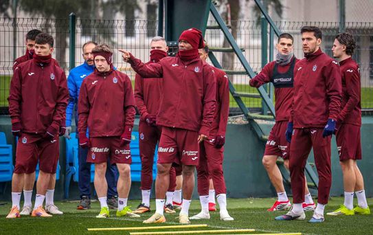Trabzonspor, Eyüpspor Maçına Hazırlanıyor