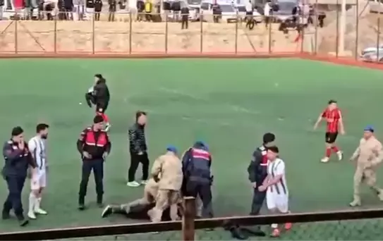 Amatör Lig Maçında Kavga Çıktı