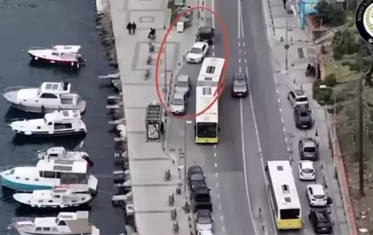 Beykoz'da Dronlu Trafik Denetimi: 58 Araca 190 Bin Ceza