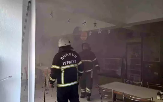 Burdur'da Pide Salonunda Patlama