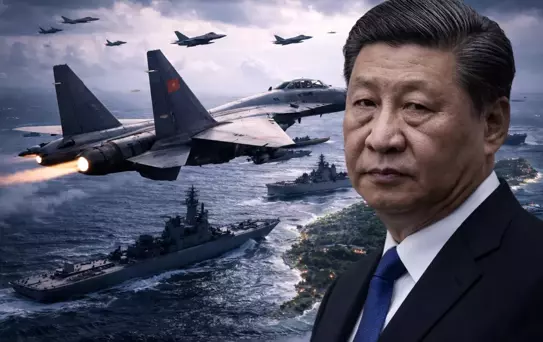 Çin'den ABD'ye tarihi rest! 26 savaş uçağı ve 7 savaş gemisiyle gövde gösterisi