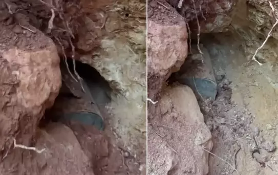 Define kazısı Yaptı, çıkanı görünce sevinçten havaya uçtu