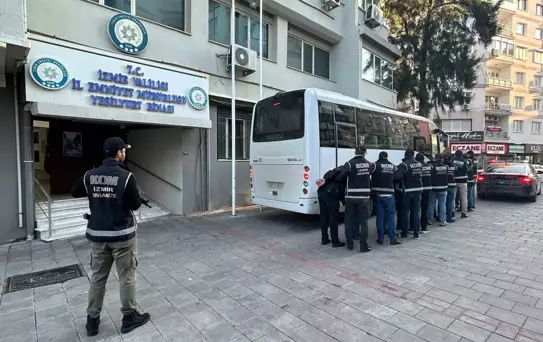 İzmir'de 'Genç Osman Çetesi' Operasyonu