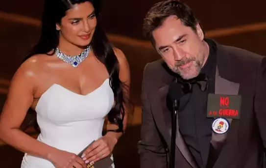 Javier Bardem'den Oscar törenine damga vuran mesaj! Salon yıkıldı