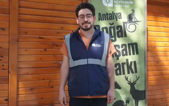 Antalya Doğal Yaşam Parkı'nda Yavru Keçi ve Koyunlar