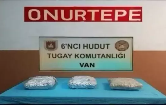 Van'da 4 Kilo Uyuşturucu Ele Geçirildi