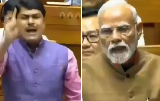 Muhalif vekilden Modi'yi yerin dibine sokan sözler