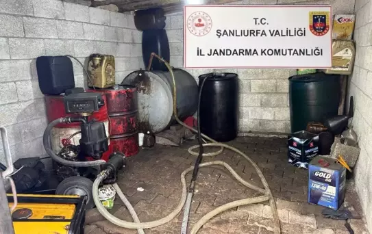 Şanlıurfa'da 1250 Litre Kaçak Akaryakıt Ele Geçirildi