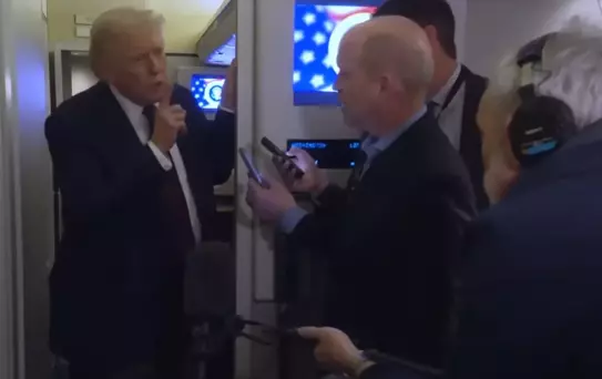 Trump'ı kızdıran 'savaş' sorusu: Çok sinir bozucu bir insansın