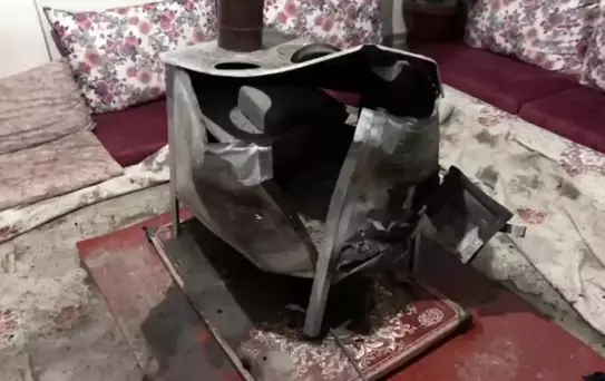 Yüksekova'da Sobadan Patlama: Maddi Hasar