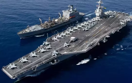 ABD'nin dev uçak gemisi Girit'e dönüyor