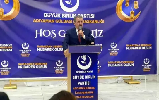 Destici, İftar Programında ABD-İsrail-İran Savaşını Değerlendirdi