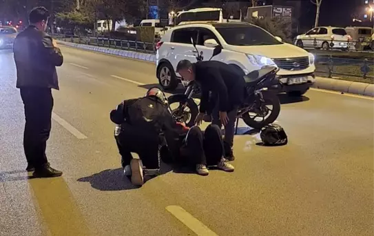 Eskişehir'de Motosiklet Kazası