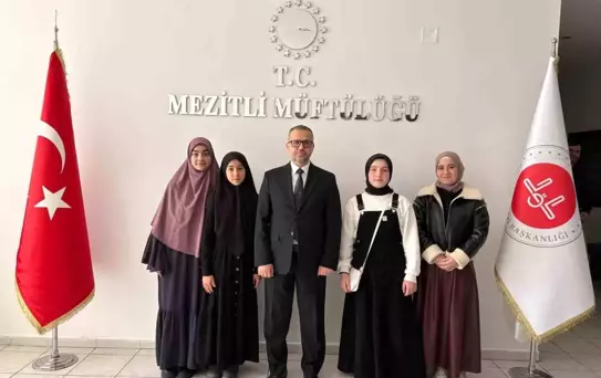 Mersin'de 4 Öğrenci 6 Ayda Hafızlık Başarı Elde Etti