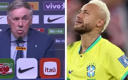 Neymar, Ancelotti'ye isyan etti