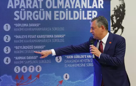 Özgür Özel: Adalet Bakanı'nın Mal Varlığı Alarm Veriyor