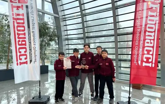 TACEV Robotik Takımı, Türkiye İkincisi!