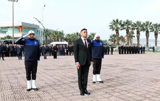 Aliağa'da Çanakkale Zaferi'nin 111. yıl dönümü kutlandı