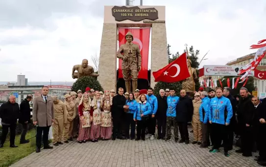 Çanakkale Zaferi'nin 111'inci yıl dönümü Büyükçekmece'de gururla kutlandı