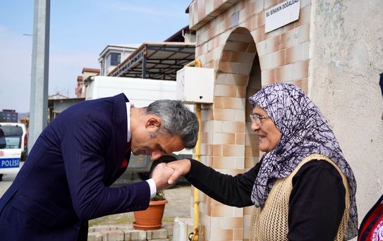 Çaycuma Kaymakamı Adem Kaya şehit ve gazi ailelerini ziyaret etti