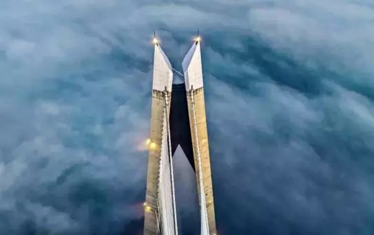 Yavuz Sultan Selim Köprüsü'nde Büyüleyici Manzara