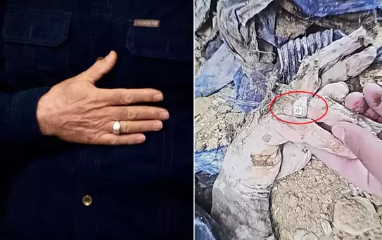 Laricani'nin yüzüğünden teşhis edildi! İşte İsrail'in servis ettiği görüntü