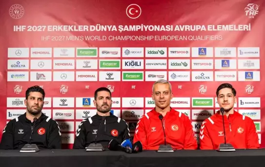 A Milli Hentbol Takımı Romanya ile Maç Öncesi Hazır