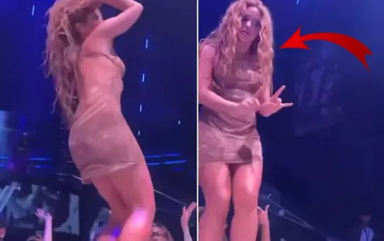 Shakira'yı küplere bindiren hareket: Seni görüyorum