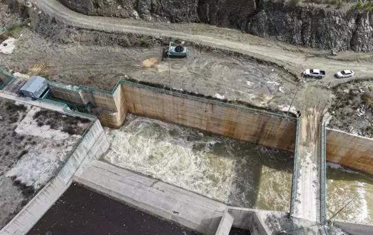 Karaçay Barajı'nda Doluluk Yüzde 100'e Ulaştı