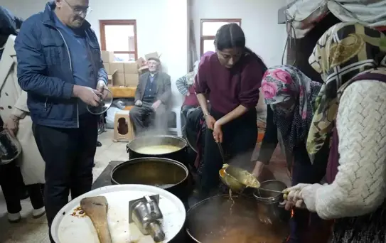 Kastamonu'da 8 asırlık 'tekke çorbası' geleneği bu yıl da yaşatıldı