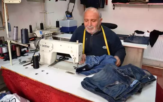 Tercan'da Terziler Bayram Yoğunluğunda