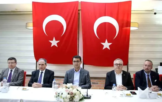 Uşak protokolü bayramlaşma töreninde buluştu