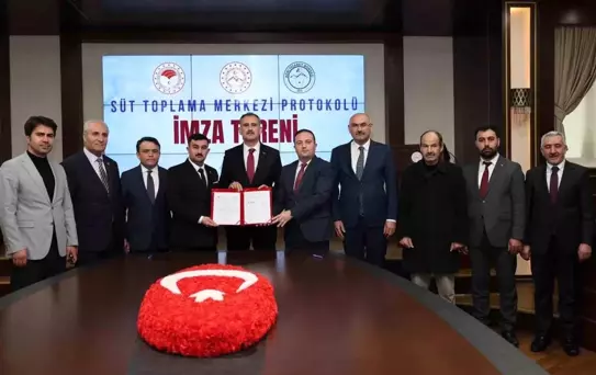 Ağrı'da Süt Toplama Merkezi Projesi