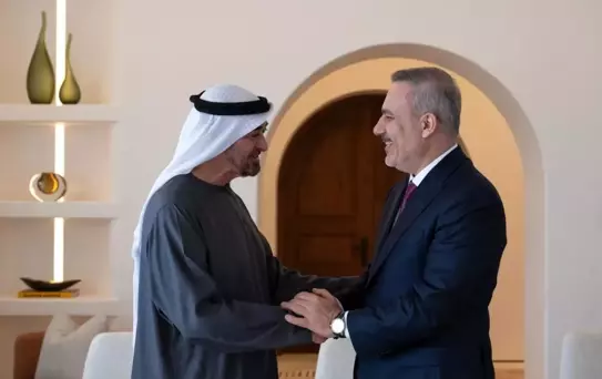 Hakan Fidan BAE'de Temaslarda Bulundu