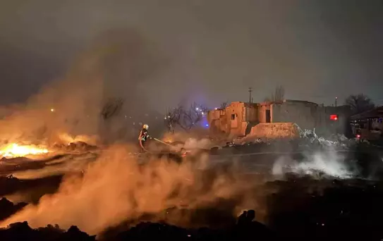 Kayseri'de Atık Yangını Kontrol Altına Alındı