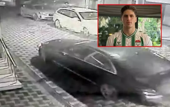 Görüntüler ortaya çıktı! Genç futbolcuyu ölüme götüren saldırıda çakarlı araç detayı