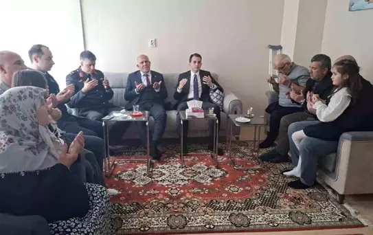 Hisarcık'ta şehit ailesi ve gazilere bayram ziyareti