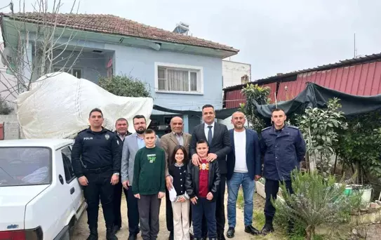 Kaymakam Dalak, Şehit ve Gazi Ailelerini Ziyaret Etti