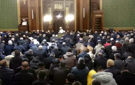 Malatya'da bayram namazı yoğunluğu