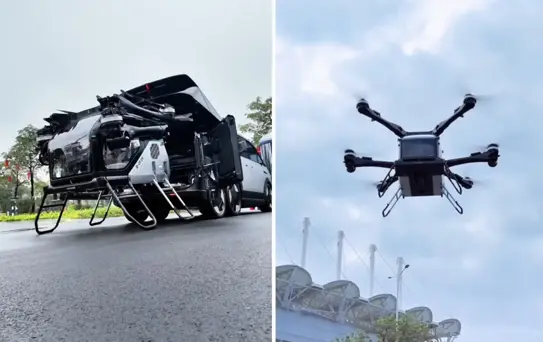 Uçan arabada seri üretime başladılar