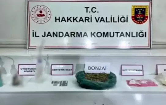 Hakkari'de Uyuşturucu Operasyonu: 6 Tutuklama