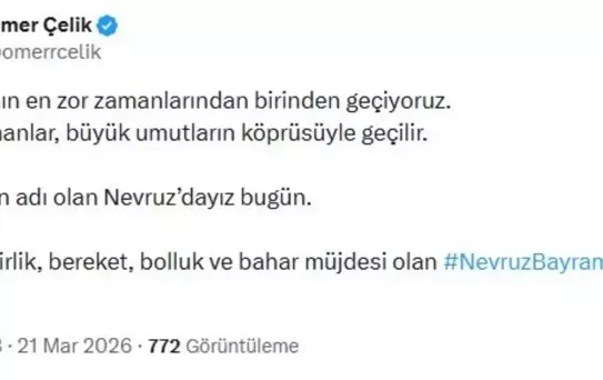 Nevruz Bayramı Mesajı
