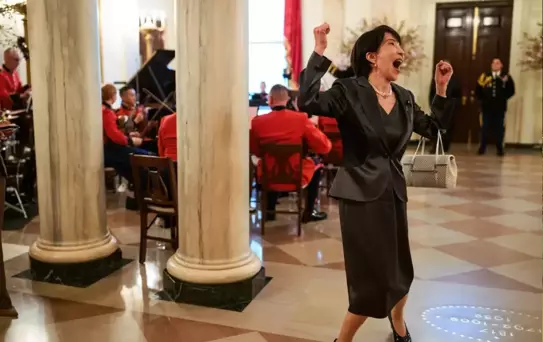 Beyaz Saray'da dans krizi! Japonya Başbakanı Takaichi'ye tepki yağıyor