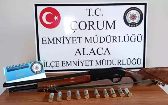 Çorum'da Tüfekle Ateş Açan Şüpheli Yakalandı