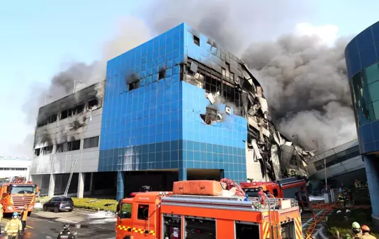 Daejeon'da Fabrika Yangını: 11 Ölü