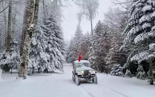 Kazdağları Beyaza Büründü