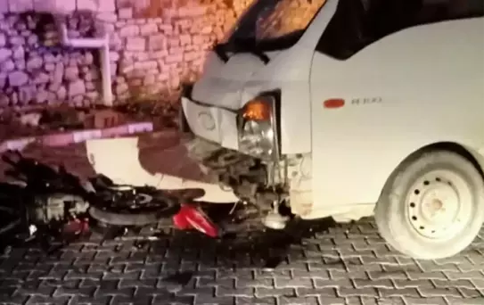 Manisa'da Motosiklet Kazası: 2 Yaralı